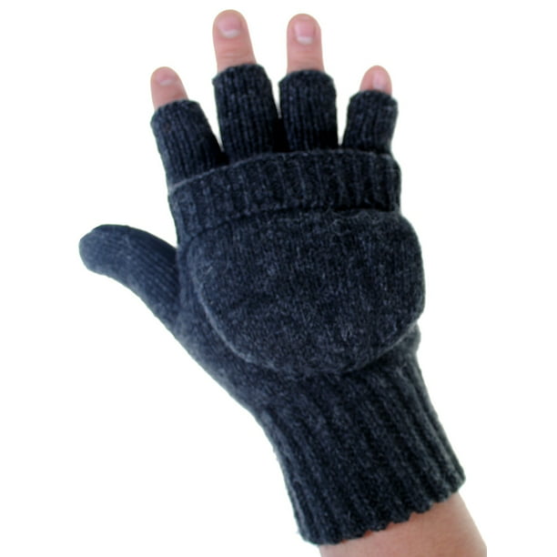 Igloos Men's the Sentry Mittens Oatmeal or Dark Gray One Size Free Shipping 